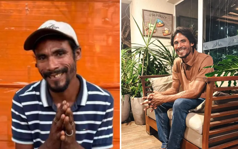 Cantor que estava em situação de rua se emociona após ajuda de empresário: ‘Um grande milagre está acontecendo’