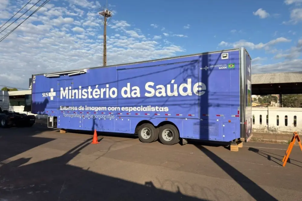 Unidade móvel oferece 1,3 mil tomografias e ultrassons para pacientes do SUS em Campo Grande