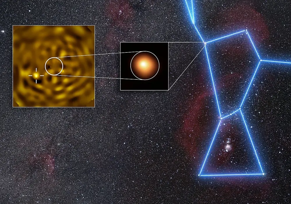 Betelgeuse no está sola: captan la mejor imagen de la escurridiza compañera de la estrella más famosa