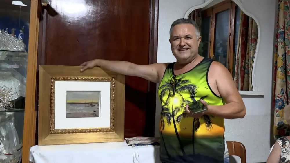 El murciano que recuperó el cuadro de Sorolla recibe un bizum de 1.000 euros como recompensa: "Estoy agradecido"