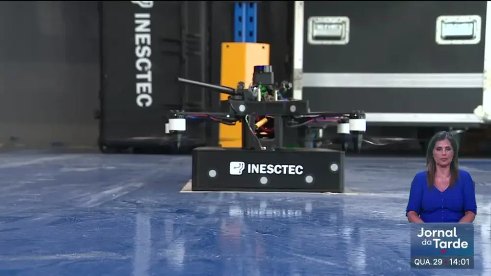 ISEP desenvolveu o primeiro drone português para operações de logística em armazéns