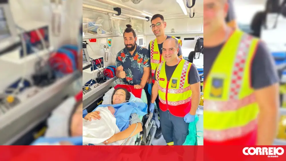 Bombeiro de Lagos que ajudou a nascer menina a caminho do hospital também nasceu numa ambulância há 30 anos